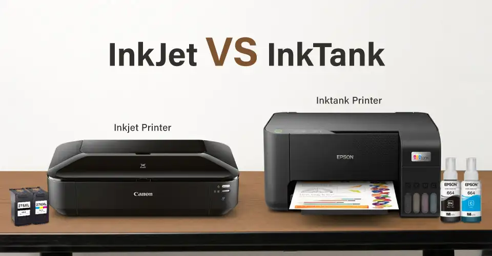 Inkjet vs Ink Tank Printer